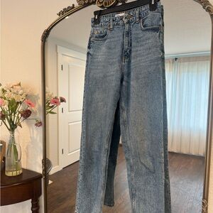 Zara Medium Wash Denim Jeans